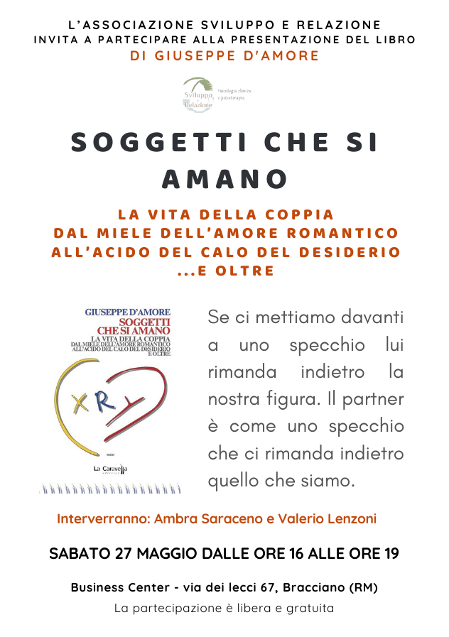 Presentazione del libro soggetti che si amano